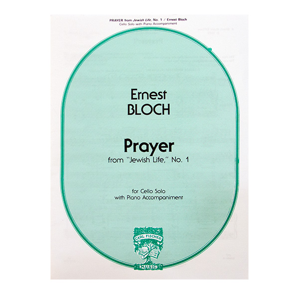 Prayer Ernest Bloch uit Jewish Life