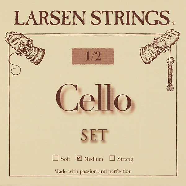 Cellosnaar Larsen 1/2 Medium set