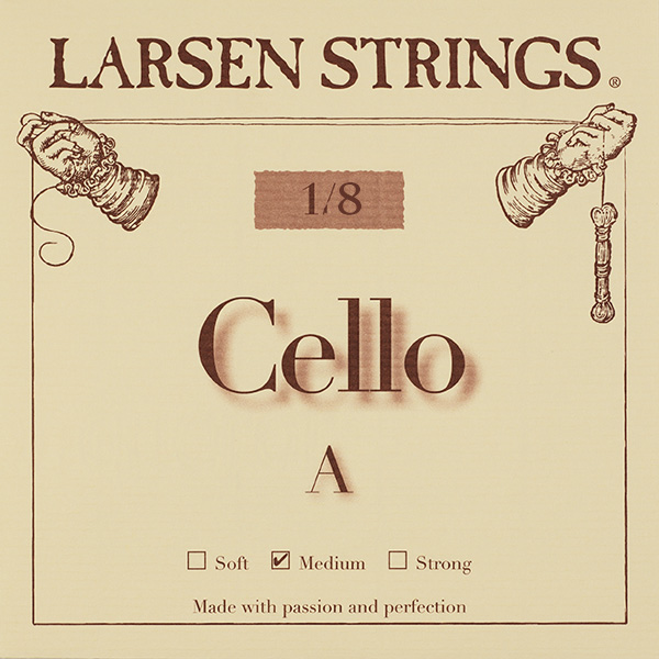 Cellosnaar Larsen 1/8 A-I Medium