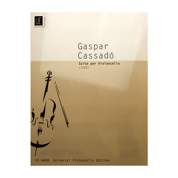 Caspar Cassadó Suite per Violoncello (1926)