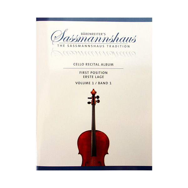 Sassmannshaus Cello Ricital Album First Position Volume 1