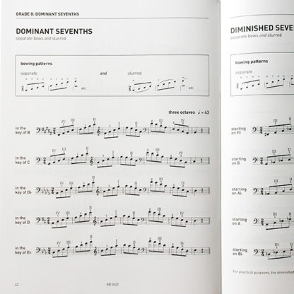 Cello Scales and Arpeggios Grades 6-8