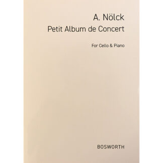 Petit Album de Concert A. Nölck - cello piano - cellowinkel