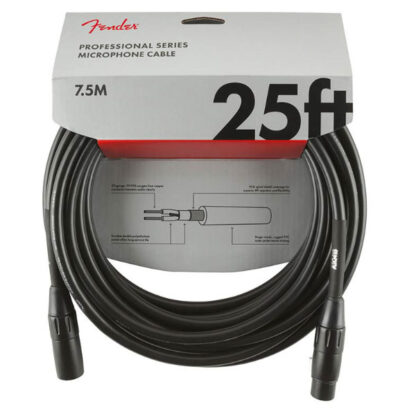 Fender Professional Microphone cable 7,5 meter (25ft)