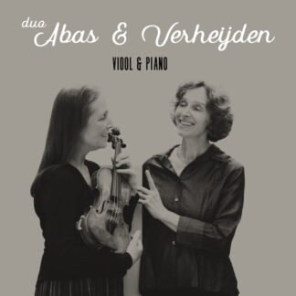 Duo Abas en Verheijden (viool en piano) live in de Cellowinkel te Dieren op zaterdag 8 juni 2024 om 15.00u